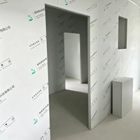 Panneaux sandwich en laine de roche pour salle blanche, certifiés CE, pour isolation, ignifuges, panneaux muraux pour hôpitaux, panneaux sandwich pour entrepôts