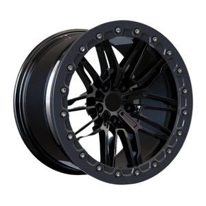 Llantas Forjadas Cóncavas Profundas KYKY con Beadlock 5x115 6x139.7 5x120 de 15 17 18 Pulgadas para Carreras de Arrancones para Dodge Challenger Hellcat - Product Image 3