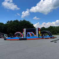 Accessoires gonflables de karting pour enfants de haute qualité avec une clôture