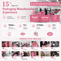 Boîtes d'expédition roses avec logo personnalisé pour les petites entreprises, petites boîtes en carton ondulé pour l'emballage, boîtes cadeaux