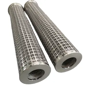 Prodotto personalizzato di fascia alta filtro dell'olio polimerico pieghevole in rete metallica in acciaio inossidabile 316l 304