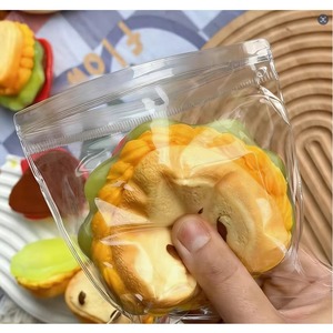 Jouets à presser TPR en forme de sandwich pour soulager l'anxiété, la tension et la décompression, et pour le jeu sensoriel - Pour les 5 ans et plus et les adultes - Product Image 1