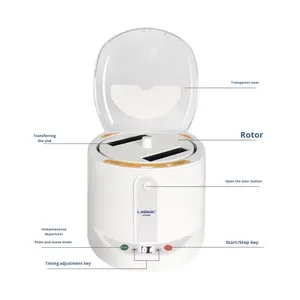 Langeke Microplate Horizontal <span class=keywords><strong>Centrifuge</strong></span> dengan Fungsi Pengatur Waktu Kecepatan Maksimum 25000 RPM untuk Microplate Standar/PCR 96-Well CF2500M - Product Image 1
