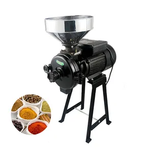 China Industriële Mung Bonen Koffieboon Soja Commerciële Peper Spice Maïsmeel Molen Verstuiver Grain Grinder Machine