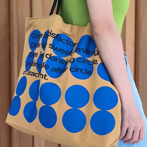 Customized Color <b>Canvas</b> <b>Tote</b> Bag Full Printing Shopping Bag with Inside Pocket Recycled <b>Tote</b> Grocery Bag with Button Closure - Product Image 1