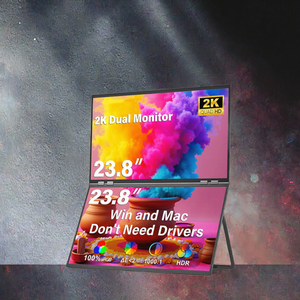 แล็ปท็อปเกมมิ่งหน้าจอ IPS LCD ขนาด 15.6-18.5-23.8-27 นิ้ว ปี 2025 พร้อมขาตั้งแบบขยายได้ พกพาสะดวก ใช้เป็นเวิร์กสเตชันเคลื่อนที่ พร้อมจัดส่ง - Product Image 1