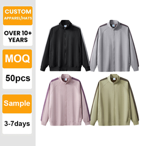 Sudadera con Capucha Personalizada al por Mayor, Premium, con Cierre, 300GSM, Unisex, Moda OEM, Felpa, Informal, Holgada - Product Image 1