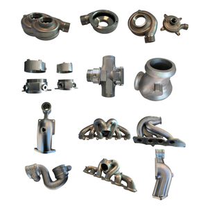 中国工厂定制发动机合金钢排气歧管精密铸造服务汽车零部件 - Product Image 6