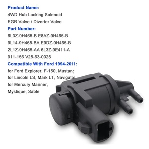 Nouvelle électrovanne de purge de moyeu de roue 4x4 à verrouillage sous vide en gros 9L14-9H465-BA 6L3Z-9H465-B pour F-150 Focus Expedition - Product Image 6