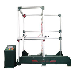 Düz açılış cam kapı kelepçesi yorulma test cihazları laboratuar test makinesi - Product Image 6