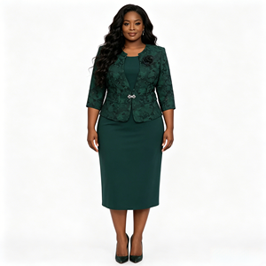 Nouvelle Collection 2026 : Ensemble Deux Pièces Chic Grande Taille pour Femme – Robe de Cérémonie Turque de Haute Qualité - Product Image 2