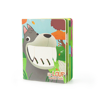 Livres cartonnés pour enfants, format personnalisé, couleur, lecture d'images pour bébés, apprentissage, couverture rigide, reliure parfaite, plastification pour l'impression