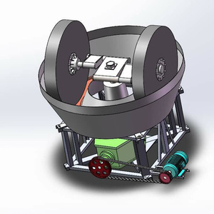 ציוד כריית זהב בקנה מידה גדול, מחיר של טחנת פאן רטובה, מכונות עיבוד זהב, כסף ועופרת, טחנת פאן רטובה לאפריקה - Product Image 4