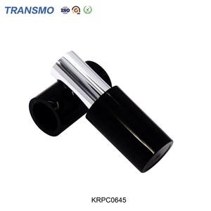 Tubos de Brillo Labial de Plástico Negro Esmerilado de 3 ml con Tapa de Rosca para Aplicación de Bálsamo Labial, Lápiz Labial y Rubor - Product Image 3