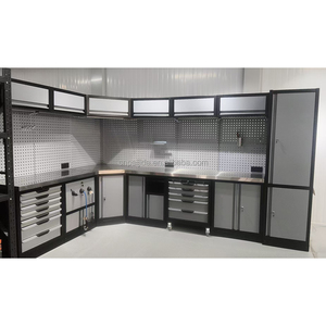Modular Oem Modern Tool Chest Workbench Workshop Toolbox Combination Auto Repair Garage <b>Storage</b> Metal Drawer <b>Low</b> Price - Product Image 1