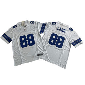 2026年最高品質 # 88 LAMB アメリカンフットボールジャージ スポーツTシャツ - Product Image 4