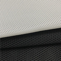 100% Polyester respirant 3D Air Mesh tissu 3D entretoise 3D respirant en nid d'abeille Sandwich Mesh tissu pour chaussures/matelas