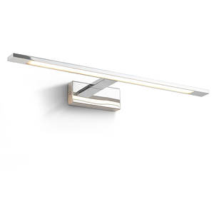 Lámpara de Pared Moderna de 15W en Color Cromo para Baño, Hotel, Dormitorio, Vestidor, Luces LED para Espejo - Product Image 6