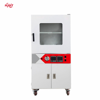 Oven Pengering Vakum Otomatis dengan Kontrol Suhu Rak Independen Pompa Terintegrasi Peralatan Laboratorium 30L