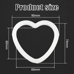 Auto Decoración Luz en forma de corazón <span class=keywords><strong>RGB</strong></span> APP Control coche faro luces antiniebla DRL amor corazón <span class=keywords><strong>LED</strong></span> Angel Eyes Halo anillos - Product Image 3