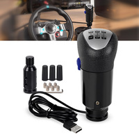 Simulateur de jeu de course, levier de vitesses pour ETS2, connexion directe, tête de levier de vitesses, joystick de changement de vitesse pour Logitech G29 et G27