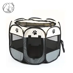 Misam – parc pour chien pliable, imperméable, maille respirante, Cage de clôture, Portable, tente pour animaux de compagnie, niche pour chat Ca