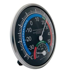 Termometer higrometer dalam ruangan Mini, pengukur suhu Analog dan kelembapan dinding rumah mendukung OEM/ODM - Product Image 4