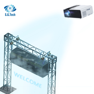 Fuente de Agua Moderna para Exteriores con Chorro de Agua, Luz, Pantalla de <span class=keywords><strong>Niebla</strong></span>, Proyección de Películas, Material de Acero Inoxidable, para Jardín - Product Image 3