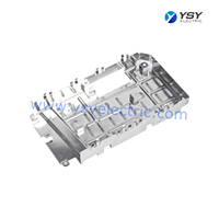 Dissipateur thermique en aluminium extrudé sur mesure, boîtier en profilé aluminium extrudé pour équipement électronique de puissance