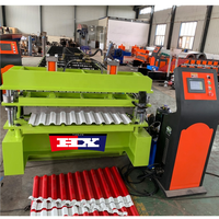 Máquina Perfiladora de Paneles de Techo Corrugado de Alta Velocidad, Máquina Automática para Fabricar Láminas de Techo Corrugado
