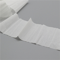 Bavettes jetables en papier pour salon de coiffure et barbier, protection du cou contre les mèches coupées, fabriquées aux États-Unis
