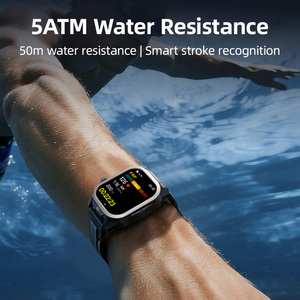 Montre connectée RACER 5 Pro à marque privée, écran AMOLED 1,95 pouces, moniteur de fréquence cardiaque et d'humeur, suivi du sommeil, enregistrement des itinéraires sportifs, boussole, fournisseur OEM - Product Image 3