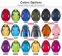 Vestes et blousons d'hiver coupe-vent en polaire polyester 2020 pour hommes et femmes, avec capuche, pour le snowboard en montagne, couleur noire