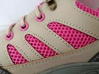 Chaussures de sécurité de travail à bout en acier anti-écrasement de couleur rose pour femmes respirant sans lacet léger en acier sans lacet athlétique