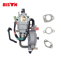 Carburateur à double alimentation GPL 188F 190F essence pour générateur à essence BISON (CHINE)