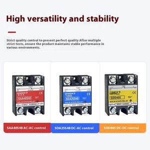 Твердотельное реле Senndik SDA10S48 10А, управление 3-32В <span class=keywords><strong>DC</strong></span>, выход AC 480В/800В, защита от импульсных перенапряжений, Чжэцзян - Product Image 4