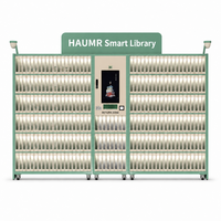 HAUMR Distributeur Automatique de Livres 24h/24 sans Surveillance avec Casier RFID HF 13.56MHz pour Bibliothèque Communautaire