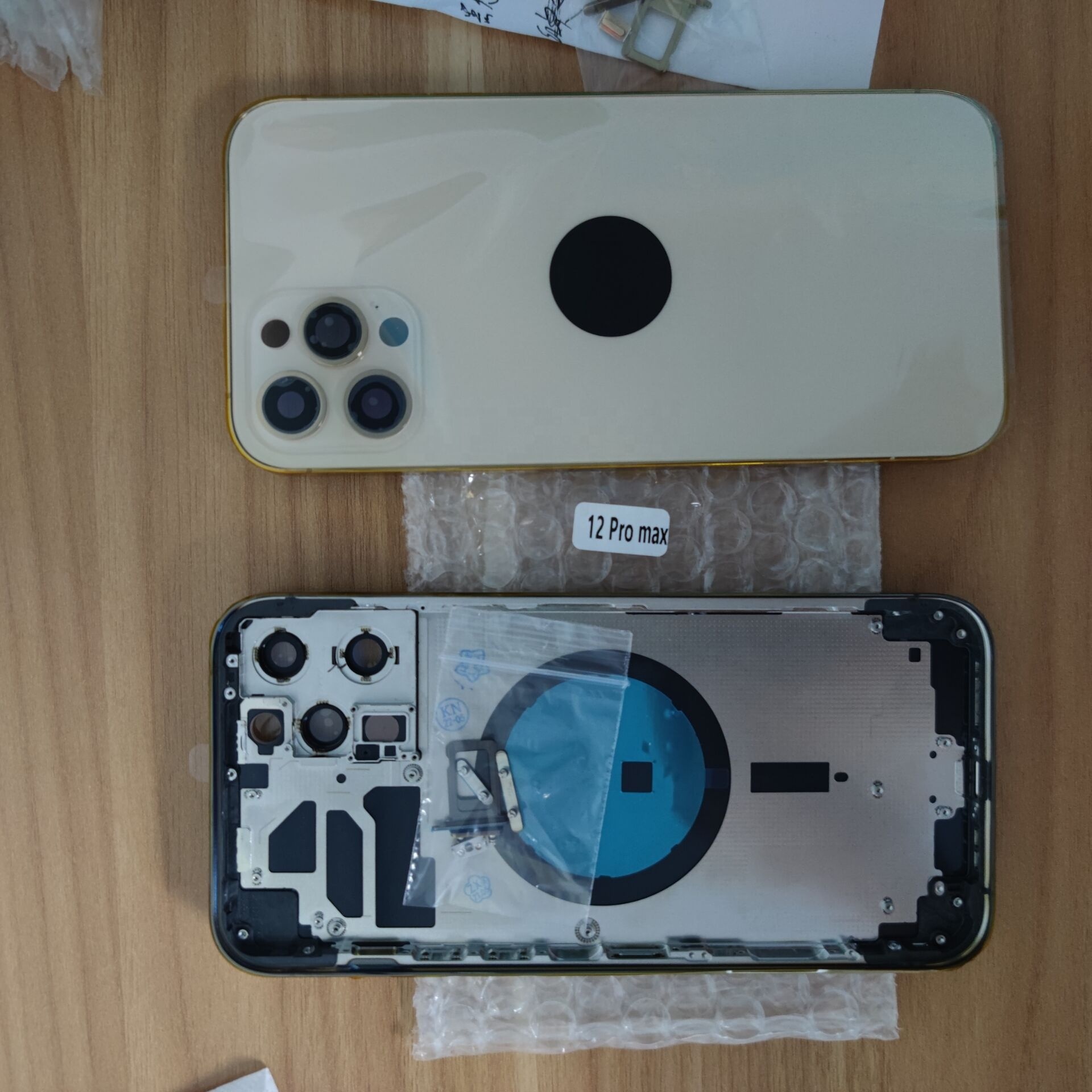 iPhone 6/7/8/11/12/13 Plus/XR 対応 バックパネル バッテリーカバー