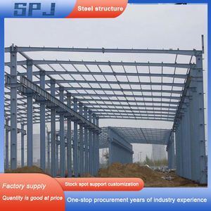 Struktur baja kualitas tinggi harga rendah bangunan bangunan struktur baja naik tinggi struktur baja ukuran kustom prefabrikasi - Product Image 2