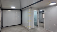 Maison conteneur extensible à structure en acier robuste, résistante au vent et aux tremblements de terre, villa modulaire préfabriquée pour les sites d'Afrique et d'Europe
