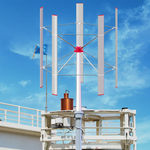 Aerogenerador de Eje Vertical de Bajo Ruido HLD de 3kW 24V-400V para Uso Doméstico - Product Image 1