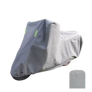 <span class=keywords><strong>Housse</strong></span> de moto imperméable en PEVA, résistante aux UV, avec protection du moteur et protection intégrée - Product Image 1