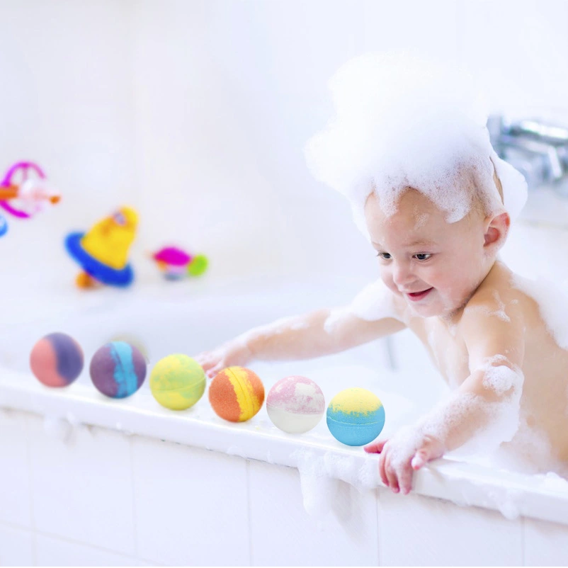 New Product Private Label Bath Bombs Private Label Gift Set Luxury SPA Natural Organic Bath Bombs Fizzies