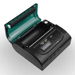 Impressora térmica de recibos DC7.4V/2000mA, promoção de baixo preço, 80mm, sem fio