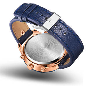 <span class=keywords><strong>Reloj</strong></span> <span class=keywords><strong>BOAMIGO</strong></span> 2020 para Hombre, Marca de Lujo, Deportivo, Digital y Analógico, de Cuero y Cuarzo - Product Image 6