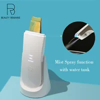 Su geçirmez ultrasonik cilt Scrubber altın sıcak satış ultrason iyon beslenme cilt Scrubber cihazı 24-28 Khz yüz, burun Max 0.55A