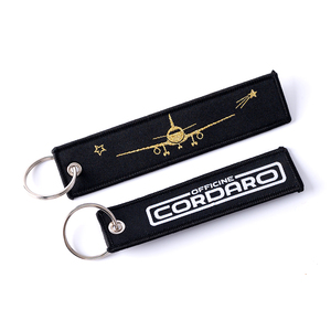 Chất lượng cao tùy chỉnh chuyển nhiệt in Móc khóa hình chữ nhật có tính năng phim hoạt hình gấu con chó gấu trúc trái cây búp bê lợn dệt kỹ thuật - Product Image 5