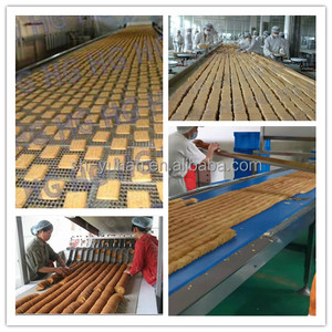 Biscuit entièrement automatique direct d'usine faisant la Machine pour Biscuits à la <span class=keywords><strong>soude</strong></span> dure molle diverses formes nouvelle condition clé <span class=keywords><strong>four</strong></span> <span class=keywords><strong>de</strong></span> cuisson - Product Image 6