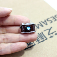 Accessoires Résine Rétro Caméra Tv Machine à Coudre 3d Miniature Simulation Petits Appareils Ménagers Mini Ornements