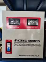 Monophasé 120v 220v 230v Svc 5kva 10 Kw 10kva 15kva 20kva Servo Moteur En Cuivre Régulateur De Tension Automatique Stabilisateur